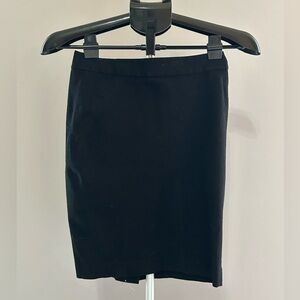 Ann Taylor Black Midi Pencil Skirt for Work